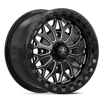 MSA Offroad Wheels MA53 Bolo Utv Beadlock Gloss Black Milled