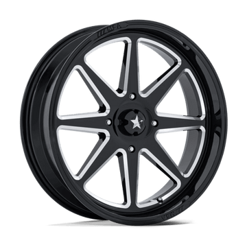 MSA Offroad Wheels M54 Spark Utv Gloss Black Milled