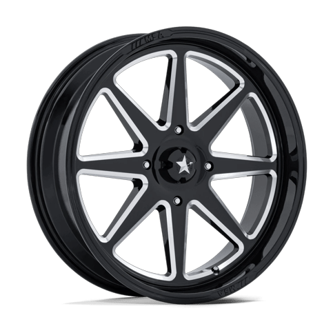 MSA Offroad Wheels M54 Spark Utv Gloss Black Milled