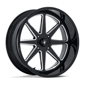 MSA Offroad Wheels M54 Spark Utv Gloss Black Milled