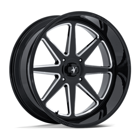 MSA Offroad Wheels M54 Spark Utv Gloss Black Milled