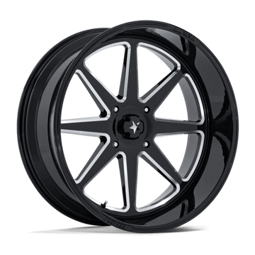MSA Offroad Wheels M54 Spark Utv Gloss Black Milled