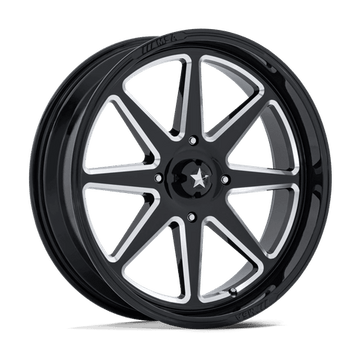MSA Offroad Wheels M54 Spark Utv Gloss Black Milled