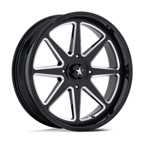 MSA Offroad Wheels M54 Spark Utv Gloss Black Milled