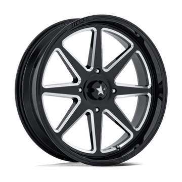 MSA Offroad Wheels M54 Spark Utv Gloss Black Milled