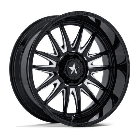 MSA Offroad Wheels M55 Commander Utv Gloss Black Milled