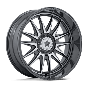 MSA Offroad Wheels M55 Commander Utv Platinum with Machined Face