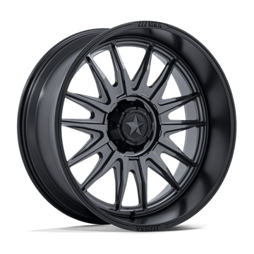 MSA Offroad Wheels M55 Commander Utv Matte Gunmetal with Matte Black Lip