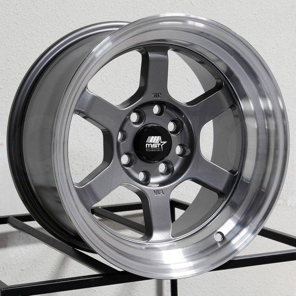 MST Wheels Time Attack Gunmetal