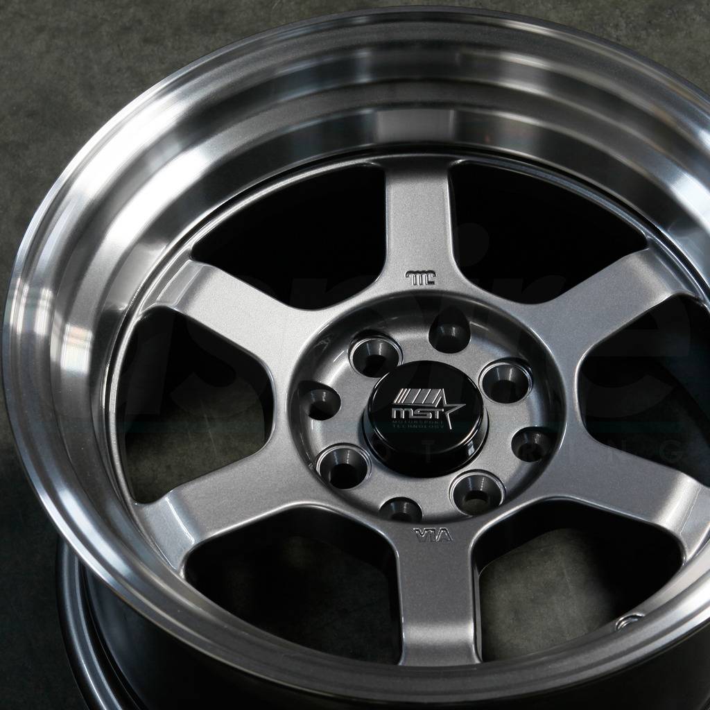 MST Wheels Time Attack Gunmetal