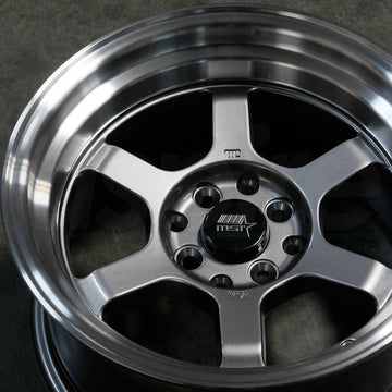 MST Wheels Time Attack Gunmetal