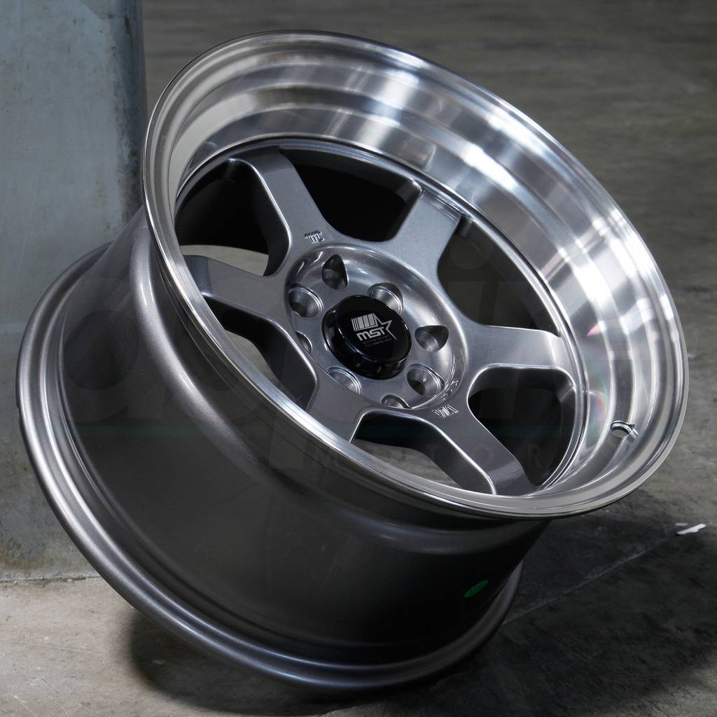 MST Wheels Time Attack Gunmetal