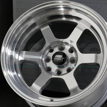 MST Wheels Time Attack Silver Machined