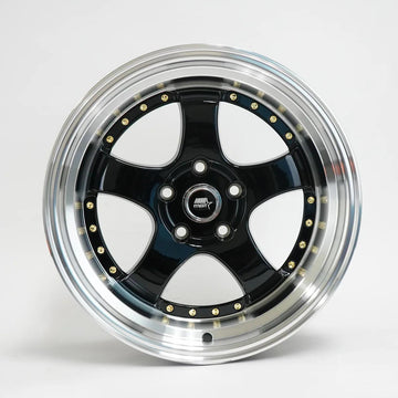 MST Wheels MT07 Black Machine Lip