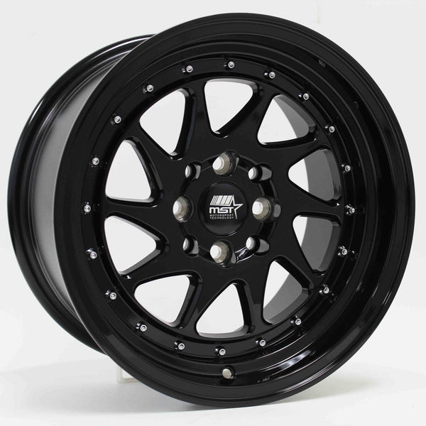 MST Wheels MT28 Glossy Black