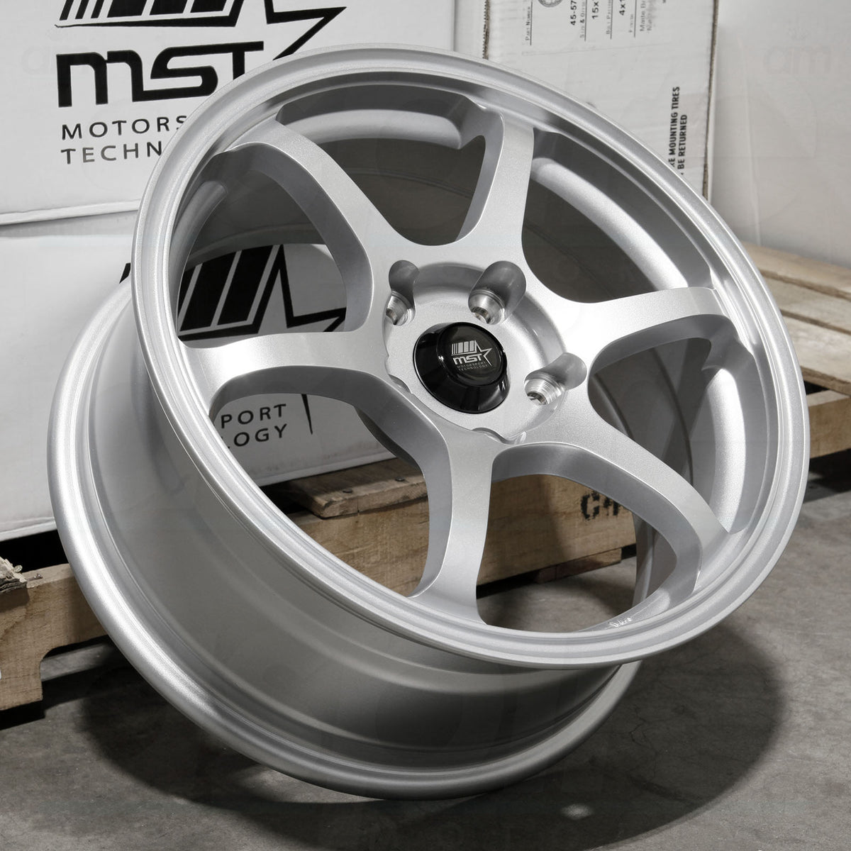MST Wheels MT40 Glossy Silver