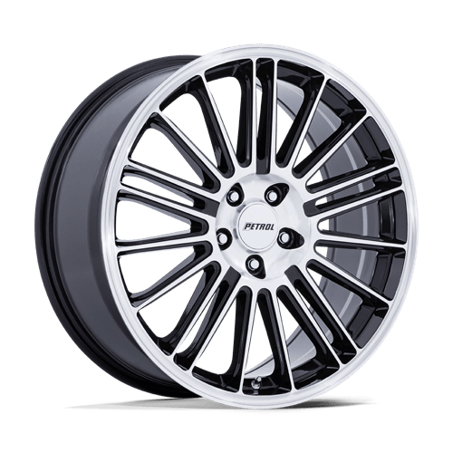 Petrol Wheels PE001 P1D Gloss Black Machined