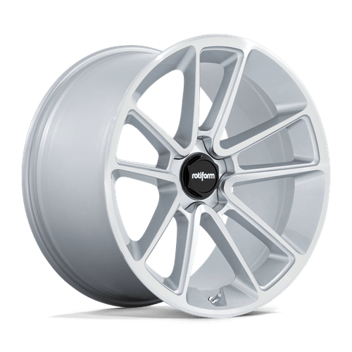 Rotiform Wheels R192 Btl Gloss Silver with Machined Face