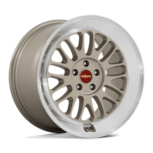 Rotiform Wheels RC214 Scp Matte Gold with Diamond Cut Lip