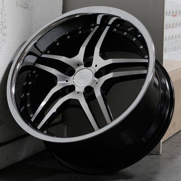 MRR Wheels RW2 Black Chrome Lip - Wheels Outlet