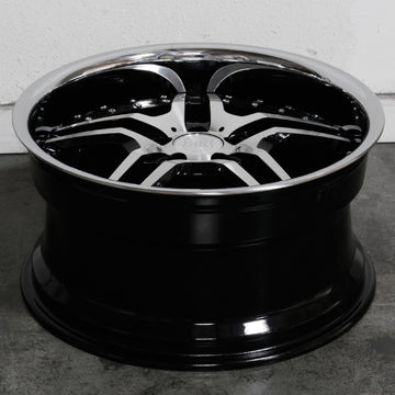 MRR Wheels RW2 Black Chrome Lip - Wheels Outlet