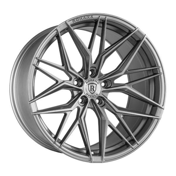 Rohana Wheels RFX17 Brushed Titanium