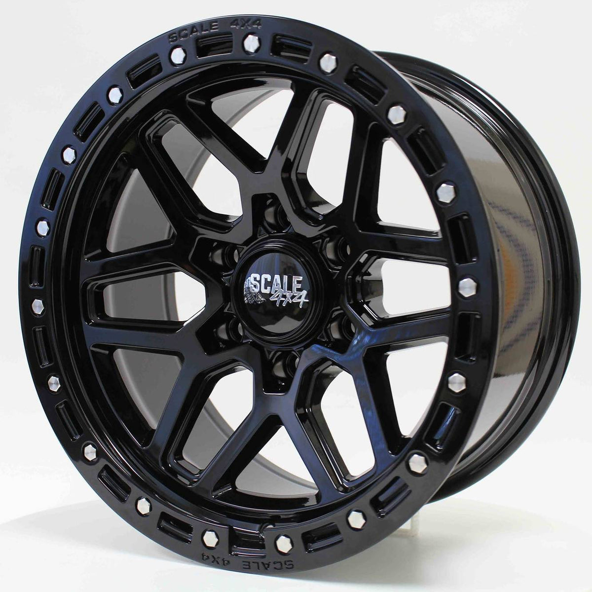 Scale Wheels S02 Glossy Black
