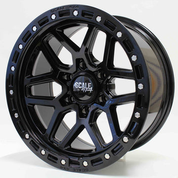 Scale Wheels S02 Glossy Black