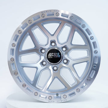 Scale Wheels S02 Silver Machined