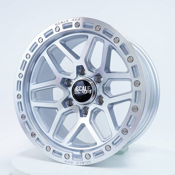 Scale Wheels S02 Silver Machined