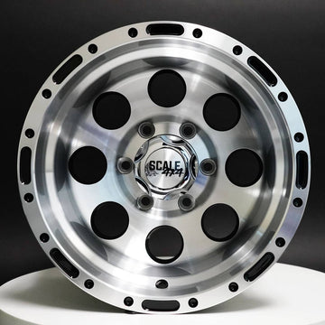 Scale Wheels S52 Black Machined Face