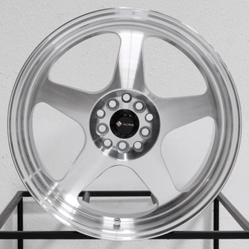 Vors Wheels SP1 Silver Machined