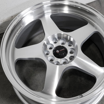 Vors Wheels SP1 Silver Machined