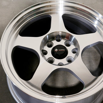 Vors Wheels SP1 Silver Machined