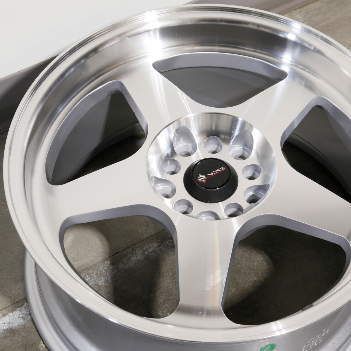 Vors Wheels SP1 Silver Machined