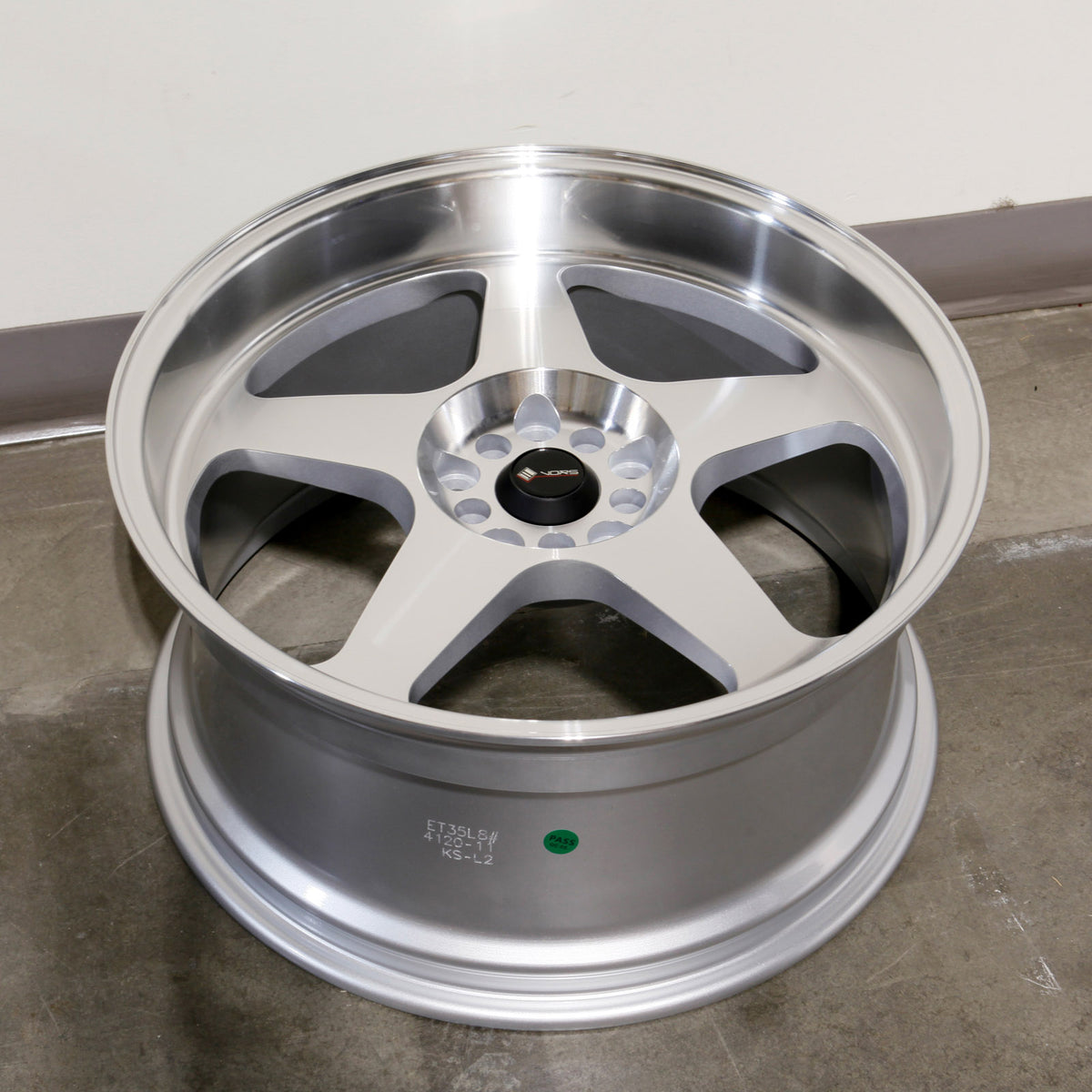 Vors Wheels SP1 Silver Machined