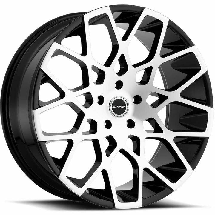 Strada Wheels S59 Buca Black Machine - Wheels Outlet