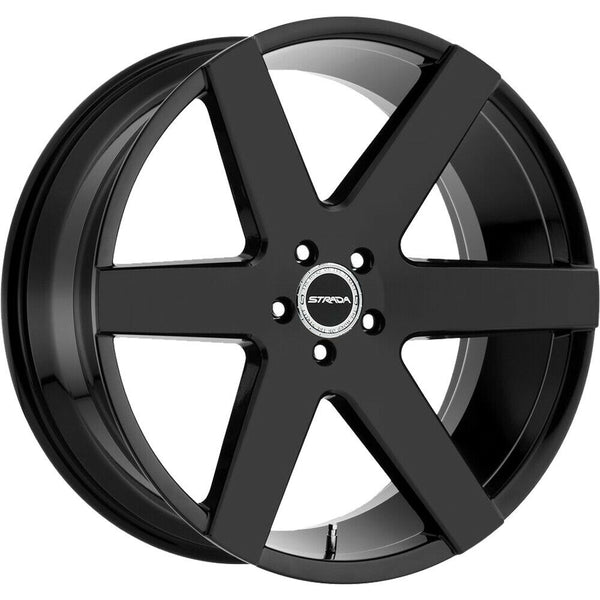 Strada Wheels S60 Coda Black - Wheels Outlet