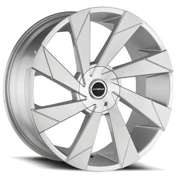 Strada Wheels S62 Moto Silver Brushed - Wheels Outlet