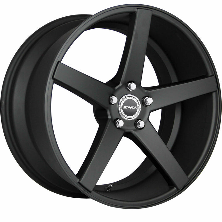 Strada Wheels S35 Perfetto Stealth Black - Wheels Outlet