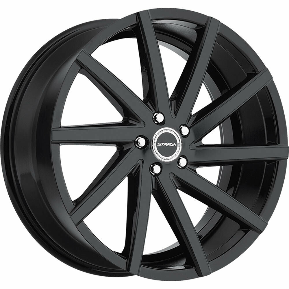 Strada Wheels S41 Sega Black - Wheels Outlet