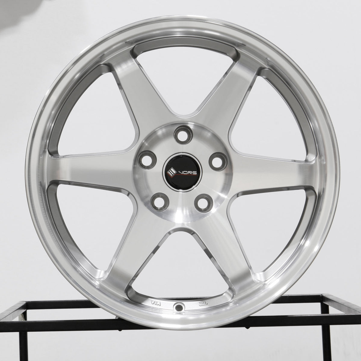 Vors Wheels TR37 Silver Machined
