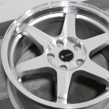 Vors Wheels TR37 Silver Machined
