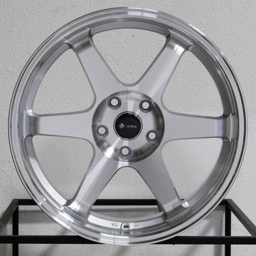 Vors Wheels TR37 Silver Machined