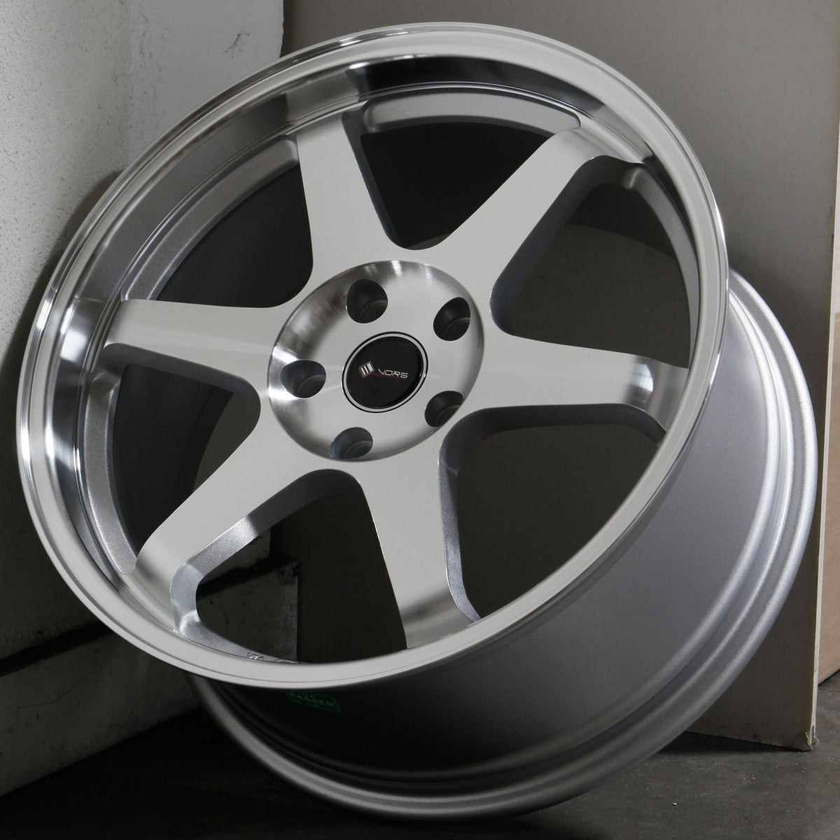 Vors Wheels TR37 Silver Machined