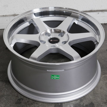 Vors Wheels TR37 Silver Machined