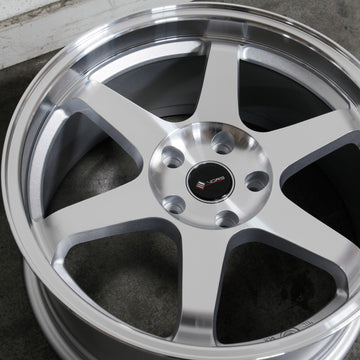 Vors Wheels TR37 Silver Machined