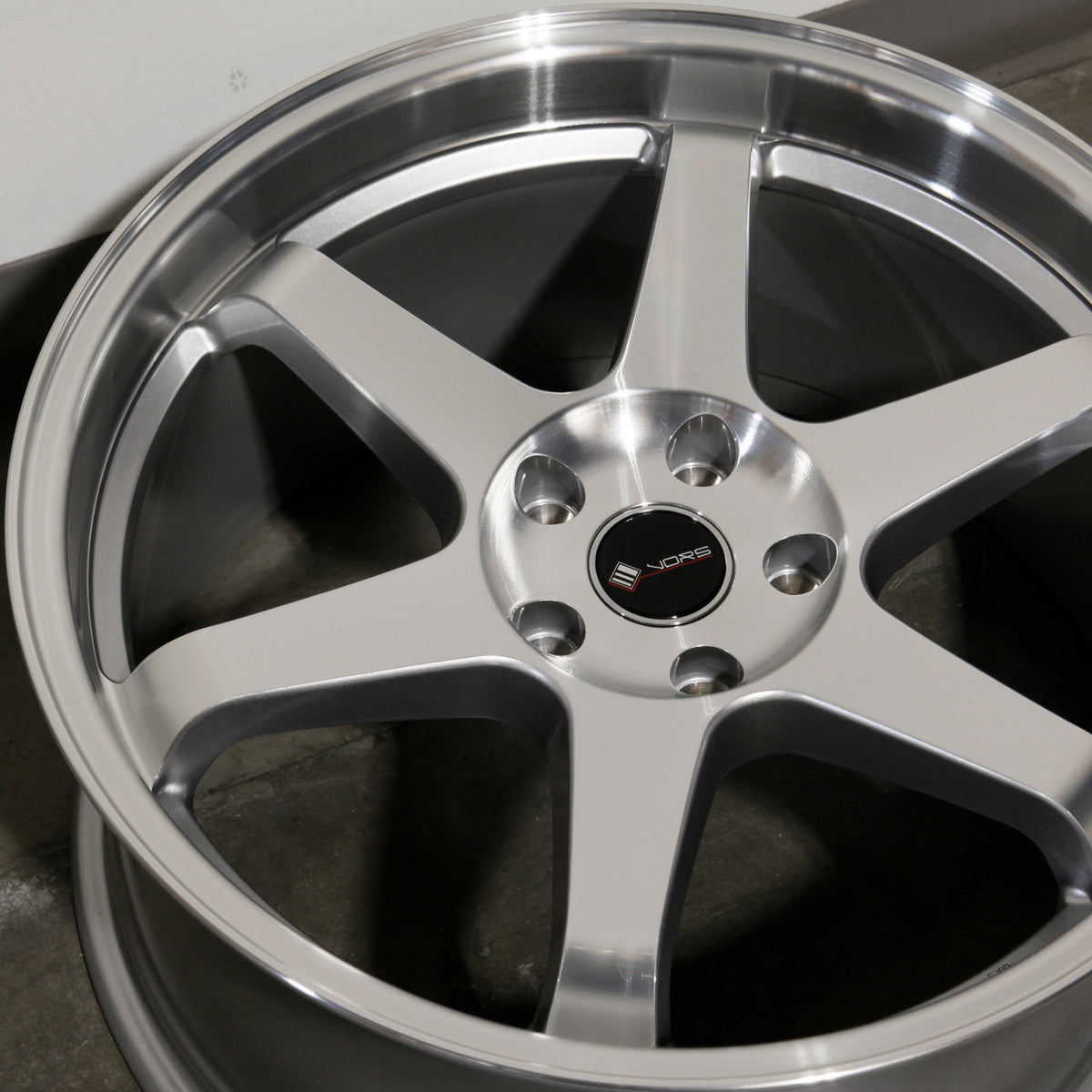 Vors Wheels TR37 Silver Machined