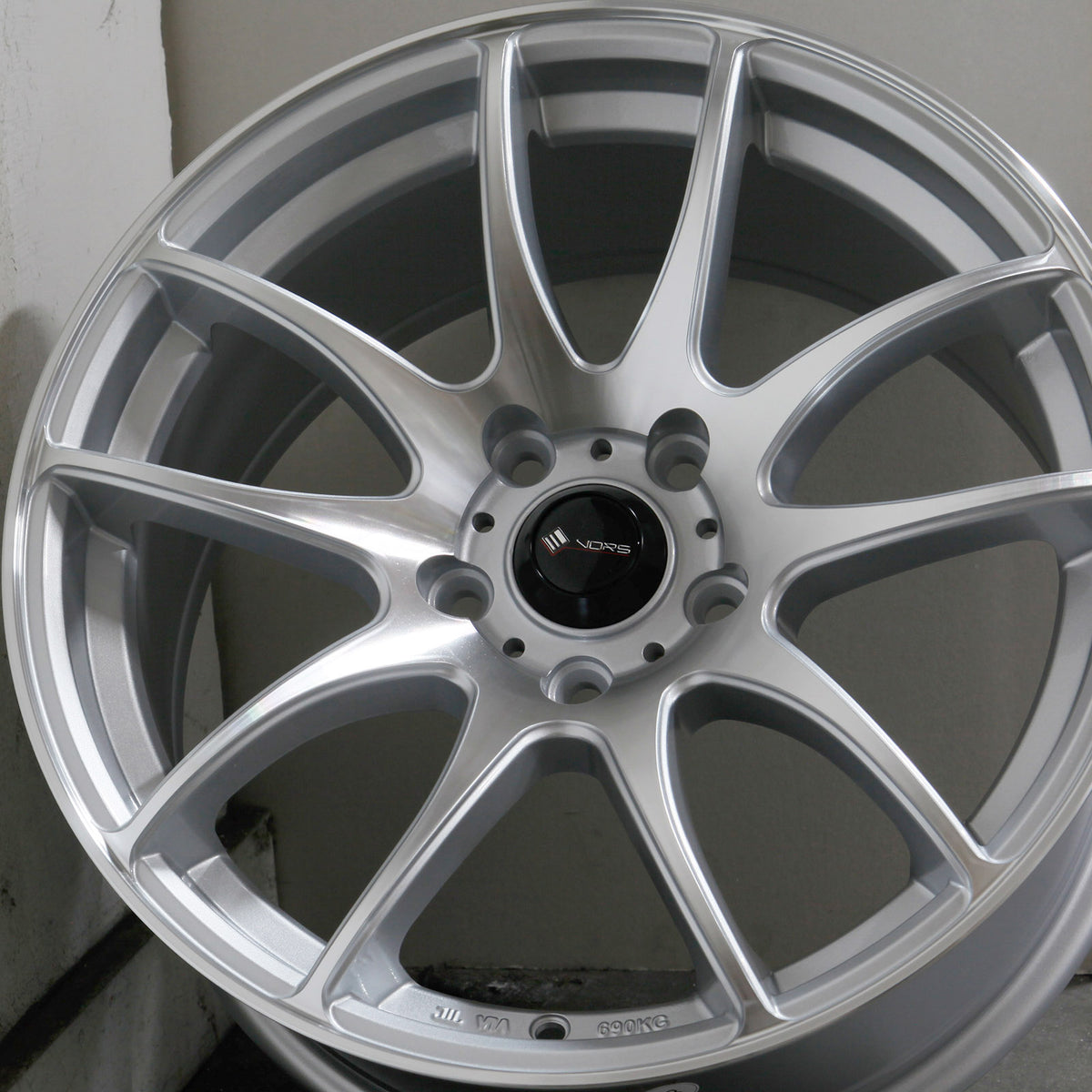 Vors Wheels TR4 Silver Machined