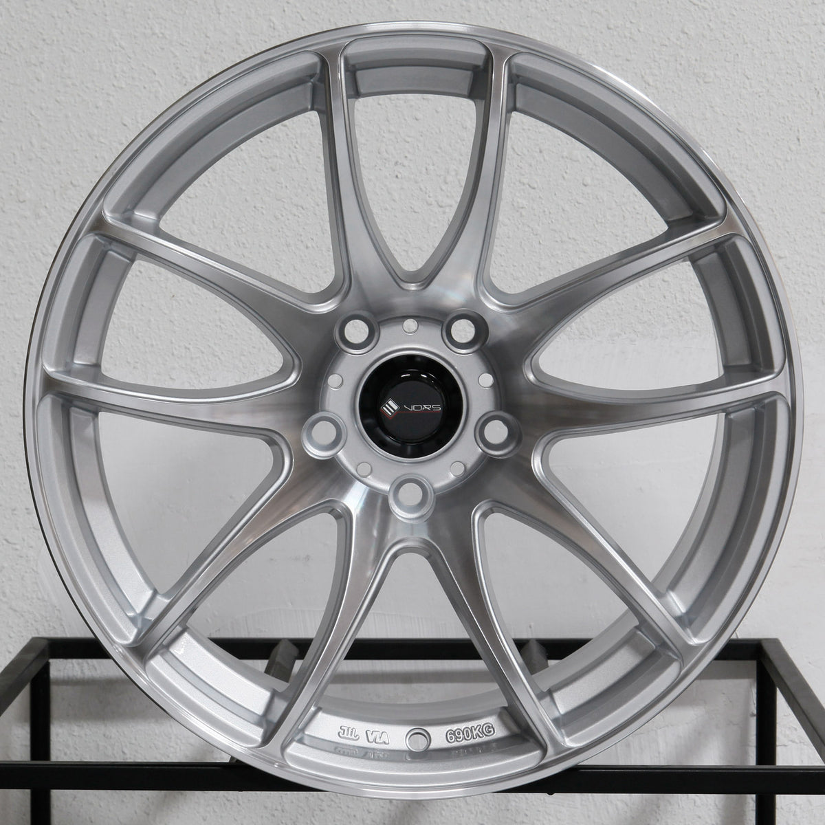 Vors Wheels TR4 Silver Machined